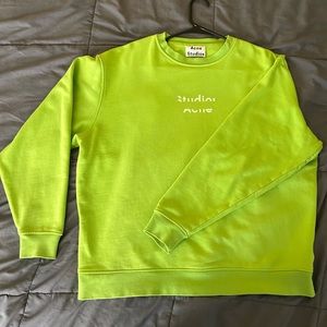 ACNE STUDIOS NASH FACE PAW17 SWEATSHIRT